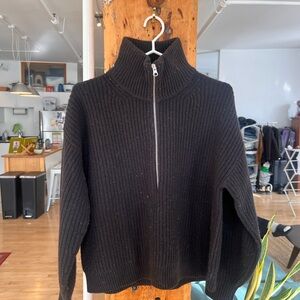 Everlane Black Turtleneck Sweater